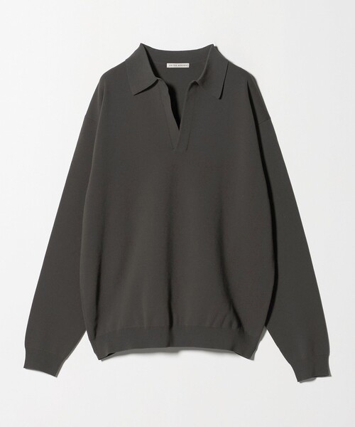 UNITED ARROWS（ユナイテッドアローズ）の「フォーシーズンズ ミラノリブ スキッパー ニット（ニット/セーター・メンズ・ナチュラル/ダークグレー・L/S/M/XL）」の10枚目の写真