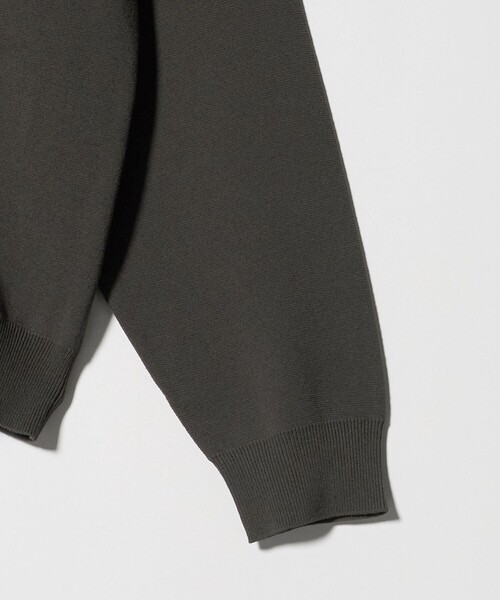UNITED ARROWS（ユナイテッドアローズ）の「フォーシーズンズ ミラノリブ スキッパー ニット（ニット/セーター・メンズ・ナチュラル/ダークグレー・L/S/M/XL）」の13枚目の写真