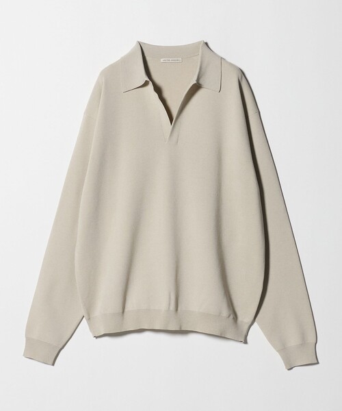 UNITED ARROWS（ユナイテッドアローズ）の「フォーシーズンズ ミラノリブ スキッパー ニット（ニット/セーター・メンズ・ナチュラル/ダークグレー・L/S/M/XL）」の15枚目の写真