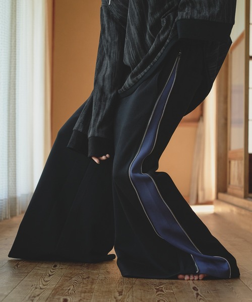 サイドジップバギートラックパンツ/SETUP対応（その他パンツ