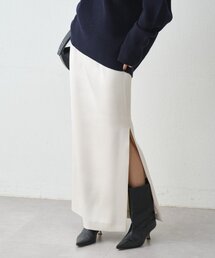 LOUNGEDRESS | スリットサテンタイトスカート(スカート)