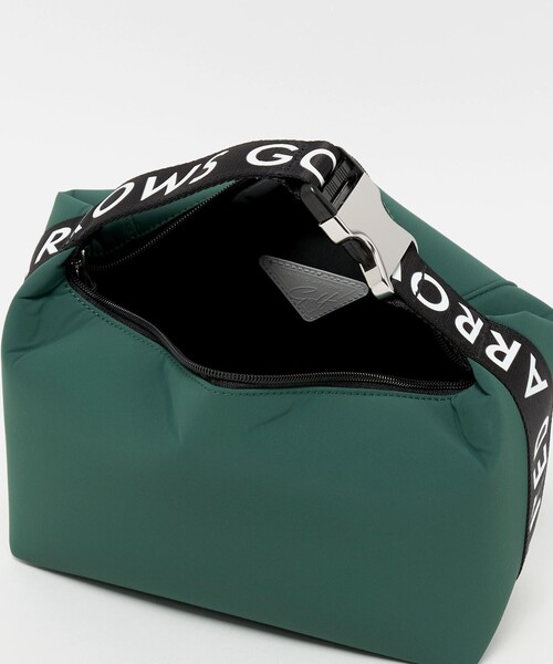 UNITED ARROWS GOLF(ユナイテッドアローズゴルフ)の「ロゴテープ スクエア ポーチ(ゴルフグッズ・メンズ・ケリーグリーン/ブラック・FREE)」の15枚目の写真