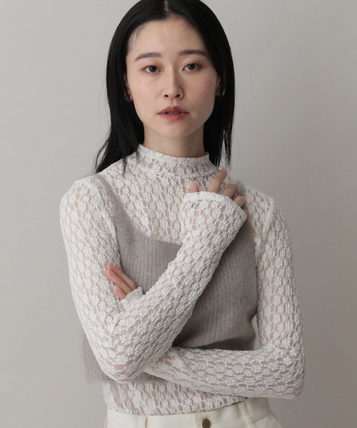 セール】フォックスカシミヤウールキャミ（キャミソール）｜A part by