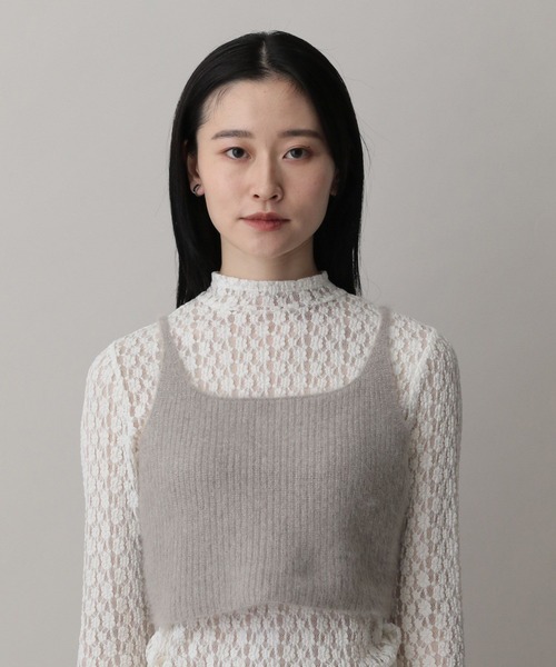 セール】フォックスカシミヤウールキャミ（キャミソール）｜A part by