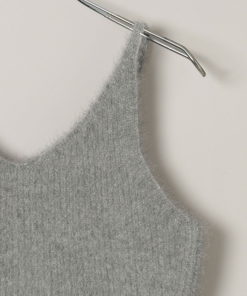 A part by（アパートバイ）の「フォックスカシミヤウールキャミ（キャミソール・レディース・ライトベージュ/グレー・FREE）」の21枚目の写真
