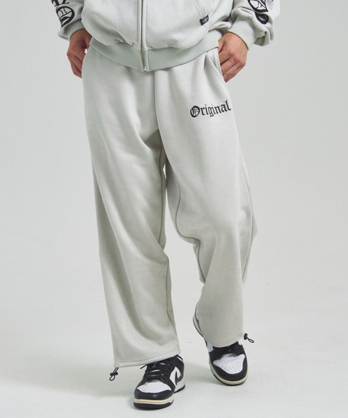 GALLIS ADDICTION（ガリスアディクション）の「GA SUEDE OE刺繍 PANTS（その他パンツ・メンズ・ブラック/アイボリー・M/L）」の3枚目の写真