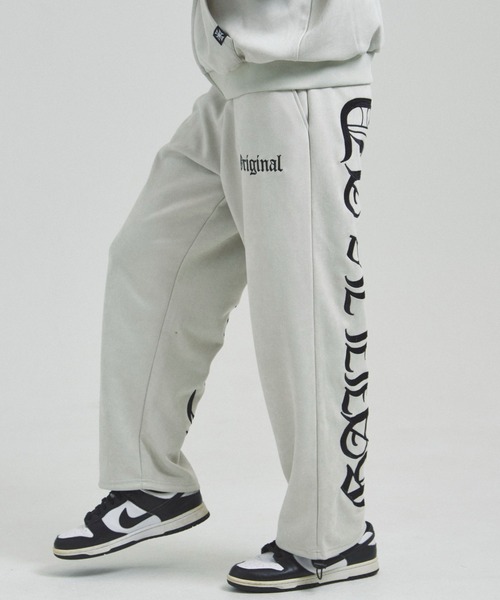 GALLIS ADDICTION（ガリスアディクション）の「GA SUEDE OE刺繍 PANTS（その他パンツ・メンズ・ブラック/アイボリー・M/L）」の6枚目の写真