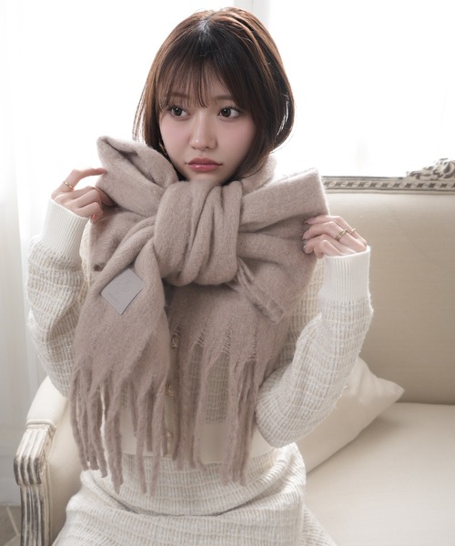 レザータグマフラー（マフラー）｜LIPSERVICE（リップサービス）の