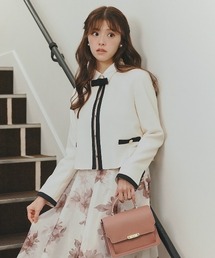 ノーカラージャケット（リボン）ファッション通販 - ZOZOTOWN