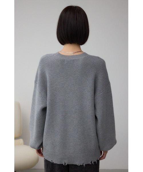 セール】サイドZIPニットトップス（ニット/セーター）｜AZUL BY MOUSSY