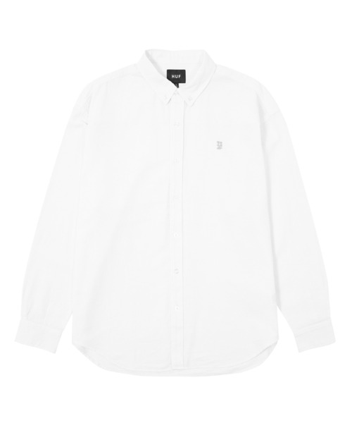 HUF(ハフ)の「MEGABLAST LS SHIRT(シャツ/ブラウス・メンズ・ブラック/ホワイト・S/M/L/XL/XXL)」の3枚目の写真
