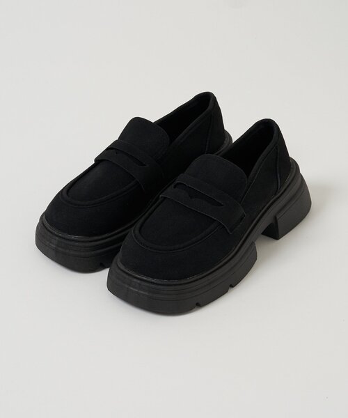 CIAOPANIC（チャオパニック）の「【neutral by ciaopanic】厚底ローファー（その他シューズ・レディース・ブラック/キャメル・38/37/36）」の5枚目の写真