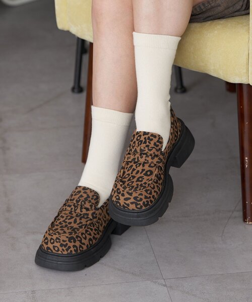 CIAOPANIC（チャオパニック）の「【neutral by ciaopanic】厚底ローファー（その他シューズ・レディース・ブラック/キャメル・38/37/36）」の15枚目の写真