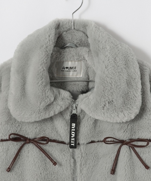 A.P.C. ラビットファー　ブルゾン セール】リボンファーブルゾン（ブルゾン）｜by LOVEiT（バイラビット