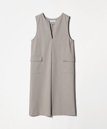 A DAY IN THE LIFE UNITED ARROWS(アデイインザライフユナイテッドアローズ)のキーネック ジャンパースカート <A DAY IN THE LIFE>(ジャンパースカート)