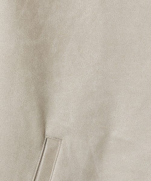 ABAHOUSE GRAY(アバハウスグレイ)の「【スエードライク】シングルライダース ブルゾン(ライダースジャケット・メンズ・ライトブラウン/グレイッシュベージュ/ブラック・46/48/50)」の15枚目の写真