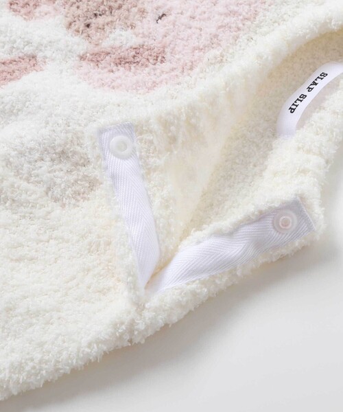 SLAP SLIP BABY（スラップスリップベビー）の「【お揃い】アニマルウサギ恐竜もこもこパッチニットトップス(70~80cm)（その他ベビーウェア・キッズ・グレー/オフホワイト・FREE）」の12枚目の写真