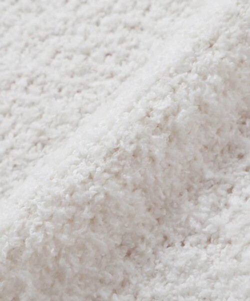 SLAP SLIP BABY（スラップスリップベビー）の「【お揃い】アニマルウサギ恐竜もこもこパッチニットトップス(70~80cm)（その他ベビーウェア・キッズ・グレー/オフホワイト・FREE）」の4枚目の写真