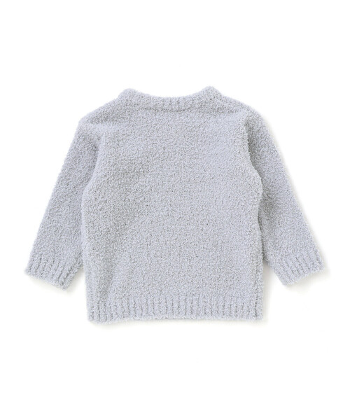 SLAP SLIP BABY（スラップスリップベビー）の「【お揃い】アニマルウサギ恐竜もこもこパッチニットトップス(70~80cm)（その他ベビーウェア・キッズ・グレー/オフホワイト・FREE）」の5枚目の写真