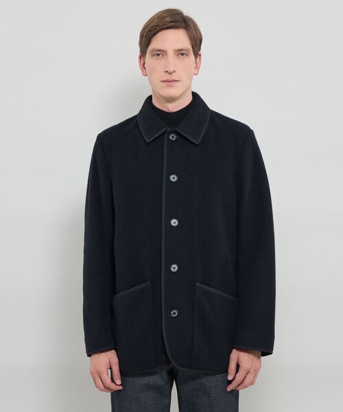 MACKINTOSH LONDON(マッキントッシュ ロンドン)の「【WATSON】ライトジャージーブルゾン(ブルゾン・メンズ・ブラウン系その他5/ネイビー・40/38/42)」の5枚目の写真