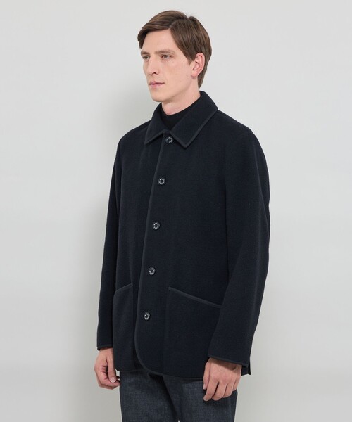 MACKINTOSH LONDON(マッキントッシュ ロンドン)の「【WATSON】ライトジャージーブルゾン(ブルゾン・メンズ・ブラウン系その他5/ネイビー・40/38/42)」の6枚目の写真