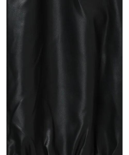 ehka sopo（エヘカソポ）の「エコレザージャケット（ブルゾン・レディース・モカ/ブラウン/ブラック・F）」の16枚目の写真