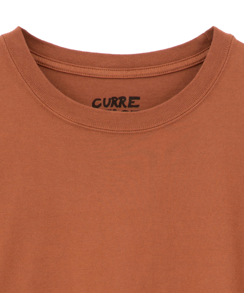 CURRENTAGE（カレンテージ）の「T shirt（Tシャツ/カットソー・メンズ・ホワイト/ブラウン・3/4）」の4枚目の写真