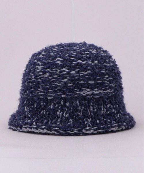 CA4LA(カシラ)の「HAND KNITTED SAILOR HAT3(ハット・メンズ・ブラック/ネイビー/ブラウン・ONESIZE)」の4枚目の写真