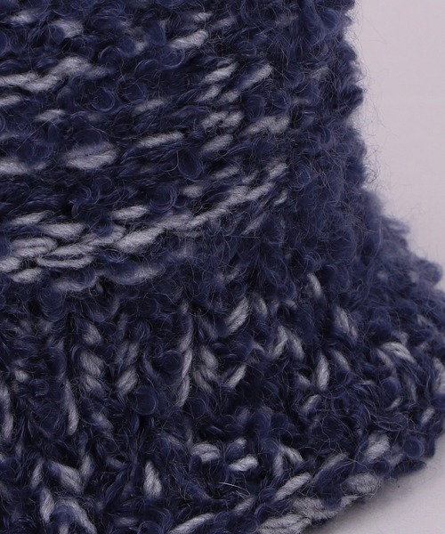 CA4LA(カシラ)の「HAND KNITTED SAILOR HAT3(ハット・メンズ・ブラック/ネイビー/ブラウン・ONESIZE)」の8枚目の写真