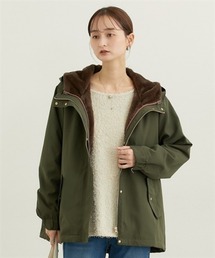 nissen | ３ＷＡＹフェイクファージャケット（ファーベスト付）(その他アウター)