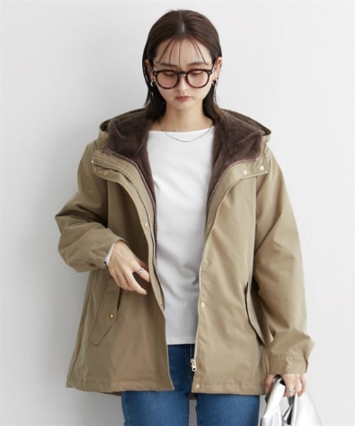 3WAYフェイクファージャケット（ファーベスト付）（その他アウター