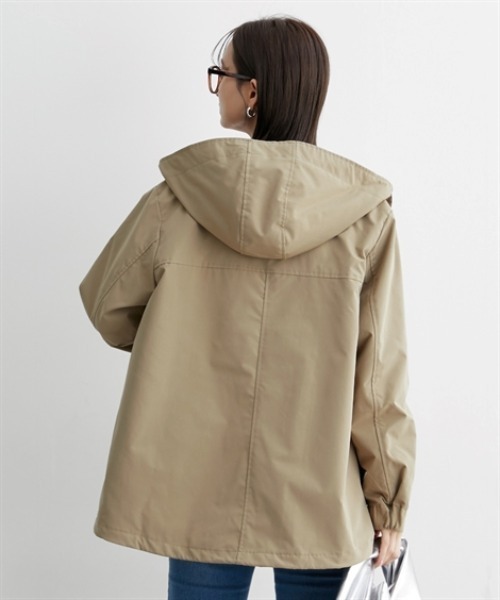 nissen（ニッセン）の「３ＷＡＹフェイクファージャケット（ファーベスト付）（その他アウター・レディース・カーキ/ブラック/ベージュ・M/L/LL/3L）」の19枚目の写真