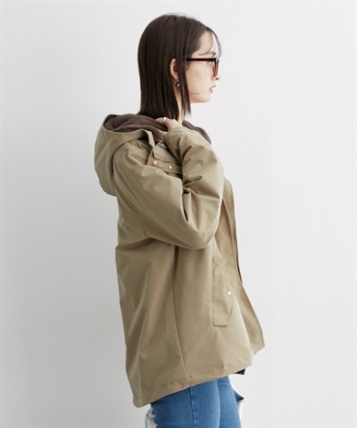 nissen（ニッセン）の「３ＷＡＹフェイクファージャケット（ファーベスト付）（その他アウター・レディース・カーキ/ブラック/ベージュ・M/L/LL/3L）」の20枚目の写真