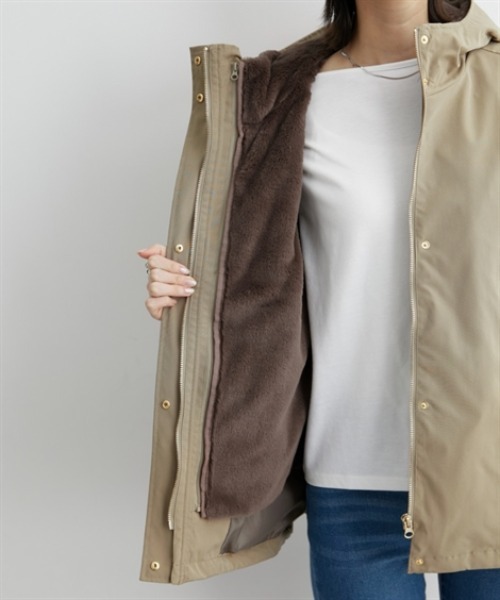 3WAYフェイクファージャケット（ファーベスト付）（その他アウター