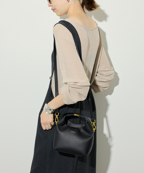 SLOBE IENA(スローブイエナ)の「SINBONO/シンボノ Vivienne Crossbody Bag 2T31-2(ショルダーバッグ・レディース・ベージュ/ブラック・FREE)」の14枚目の写真