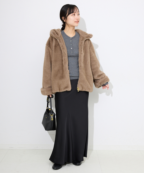 SLOBE IENA(スローブイエナ)の「SINBONO/シンボノ Vivienne Crossbody Bag 2T31-2(ショルダーバッグ・レディース・ベージュ/ブラック・FREE)」の17枚目の写真