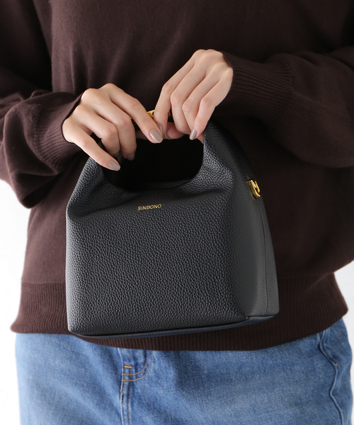 SLOBE IENA(スローブイエナ)の「SINBONO/シンボノ Vivienne Crossbody Bag 2T31-2(ショルダーバッグ・レディース・ベージュ/ブラック・FREE)」の8枚目の写真