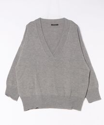 VIBGYOR（ヴィブジョー）の「【豊富なカラー展開】ハーフZIP畦編みカーディガン(BL)（カーディガン/ボレロ・メンズ）」