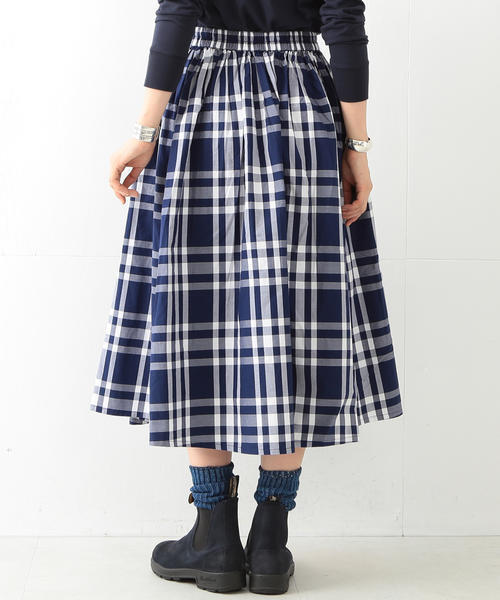 BEAMS BOY（ビームスボーイ）の「【一部予約】BEAMS BOY / サーキュラー ロングスカート（スカート・レディース・ホワイト/ブルー/ネイビー・ONE SIZE）」の16枚目の写真