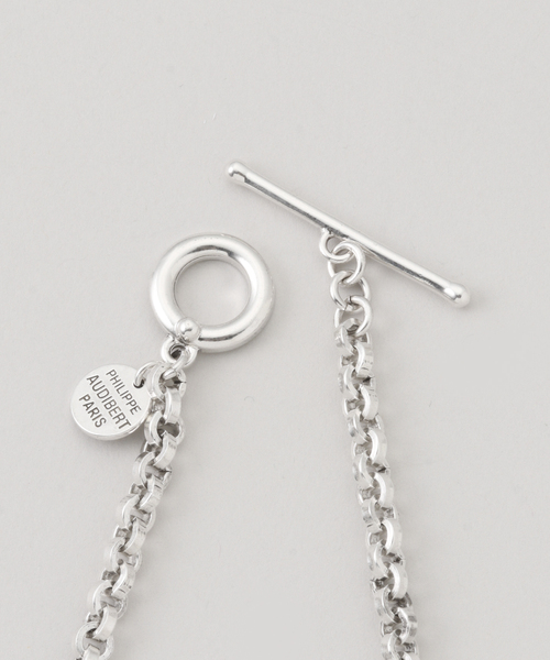 IENA(イエナ)の「PHILIPPE AUDIBERT/フィリップ・オーディベール CO6519 Pema necklace ネックレス(ネックレス・レディース・シルバー・FREE)」の4枚目の写真