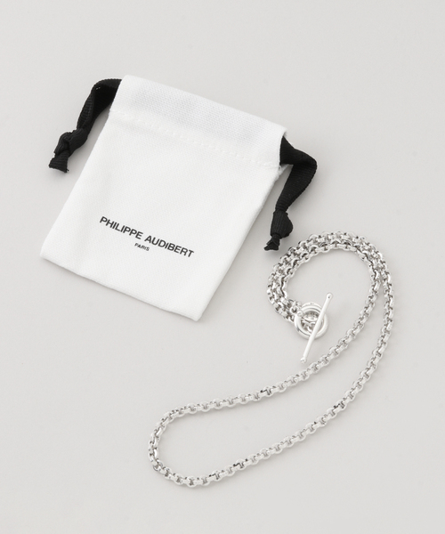 IENA(イエナ)の「PHILIPPE AUDIBERT/フィリップ・オーディベール CO6519 Pema necklace ネックレス(ネックレス・レディース・シルバー・FREE)」の7枚目の写真