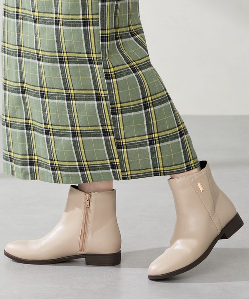 b4681016さん　専用 プチメタル フラット ショートブーツ /52408 厚手クッション（ブーツ