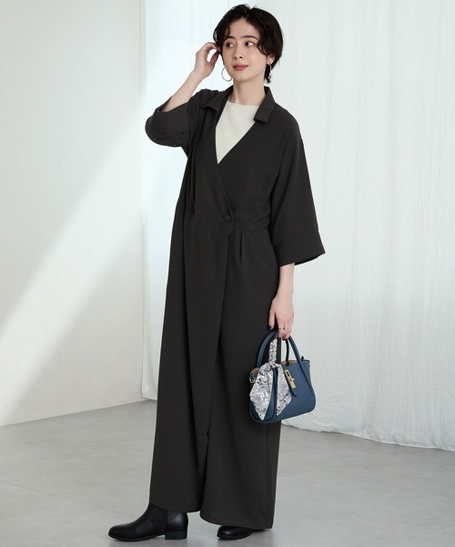 WA ORiental TRaffic（ダブルエーオリエンタルトラフィック）の「プチメタル フラット ショートブーツ /52408 厚手クッション（ブーツ・レディース・ブラック/ブラウン/ベージュ・S/M/L/LL/3L/SS）」の20枚目の写真