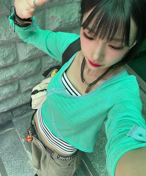 AAKAM(アーカム)の「ニーピンタックスタッズコットンパンツ(カーキ)(その他パンツ・メンズ・その他・2/1)」の19枚目の写真