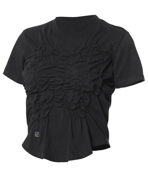 FLAREUP(フレアアップ)の「クラウドTシャツ(FL-163_ブラック)(Tシャツ/カットソー・レディース・ブラック・1)」の2枚目の写真