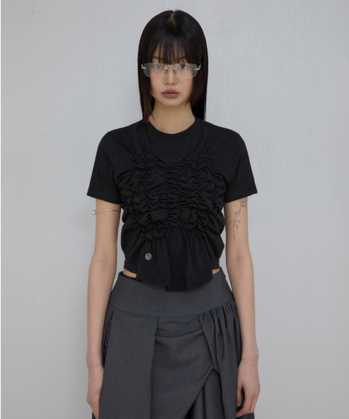セール】クラウドTシャツ（FL-163_ブラック）（Tシャツ/カットソー