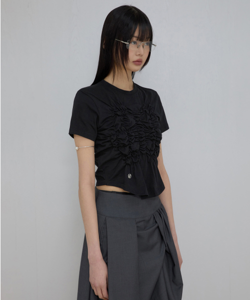 セール】クラウドTシャツ（FL-163_ブラック）（Tシャツ/カットソー