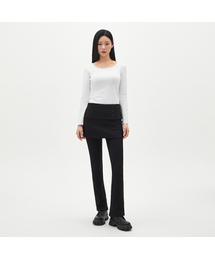 LAP（ラップ）の「スカートレイヤードレギンスパンツAR1WP266（その他パンツ）」