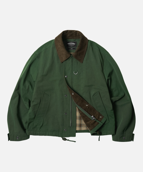 HERITAGE HUNTING JACKET 002 _ FOREST GREEN（ミリタリージャケット