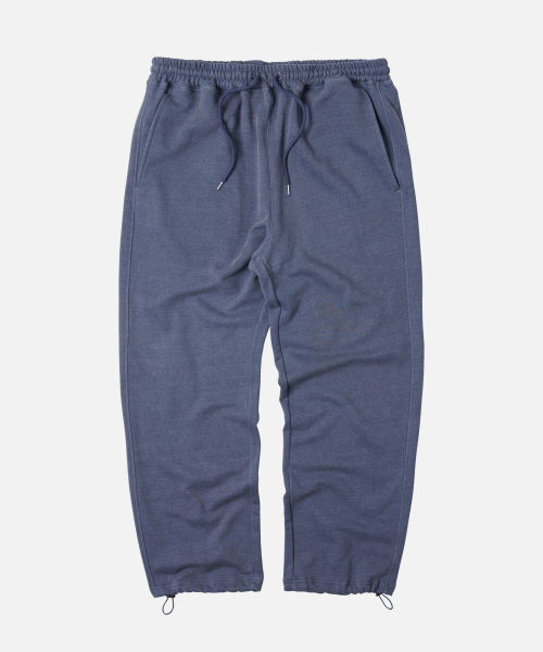 FRIZMWORKS(フリズムワークス)の「PIGMENT TERRY TRACK PANTS _ BLUE(スウェットパンツ・メンズ・その他・MEDIUM/LARGE/X-LARGE)」の1枚目の写真